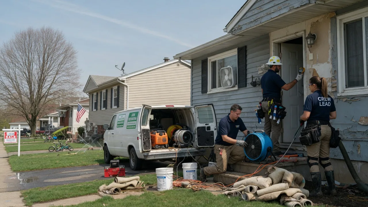Flood Cleanup in Morgantown, IN near me